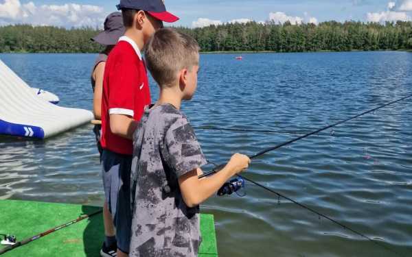 Piecki - obóz wędkarski Mazurskie Chaty, 10 dni 10-14 lat